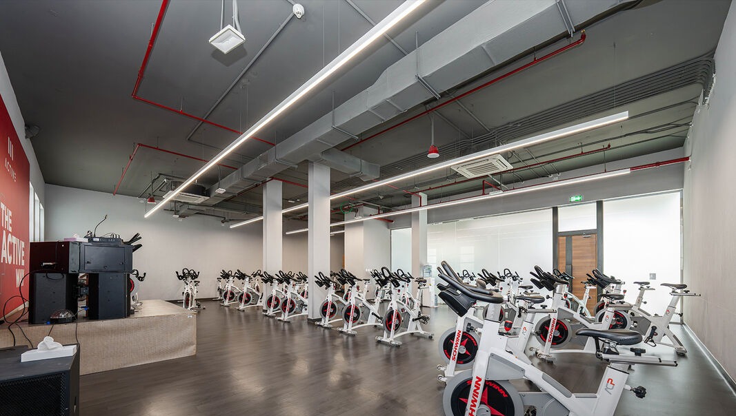 Community fitness gym